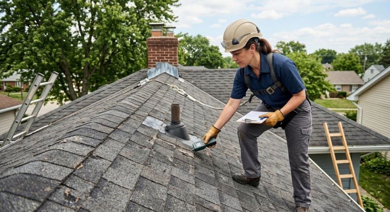 Roof Damage Inspection in Cape May, NJ