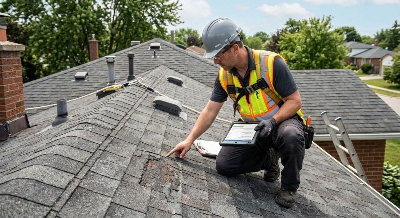 Roof Damage Inspection in Greenwood, DE