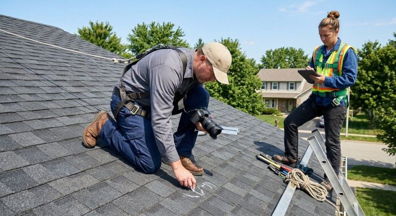 Roof Damage Inspection in Millsboro, DE