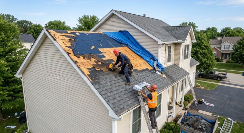 Roof Damage Restoration in Bridgeville, DE