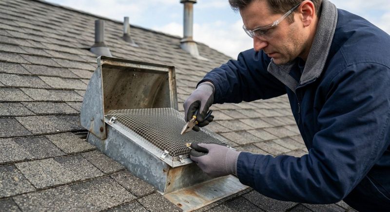 Roof Vent Flashing Repair in Lewes, DE