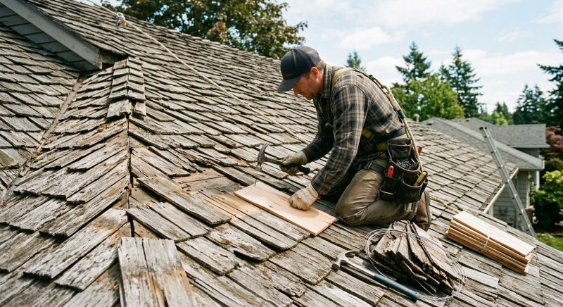 Shake Shingle Repair in Ocean City, MD