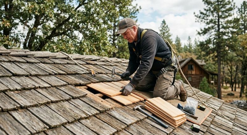 Shake Shingle Repair in Sussex County, DE