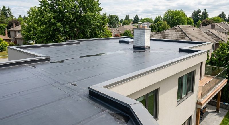 Single Ply Roof Installation in Bethany Beach, DE
