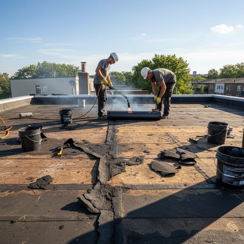 Single Ply Roof Repair in Cape May, NJ