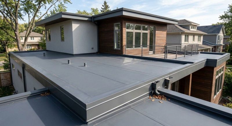 Single Ply Roof Replacement in Houston, DE