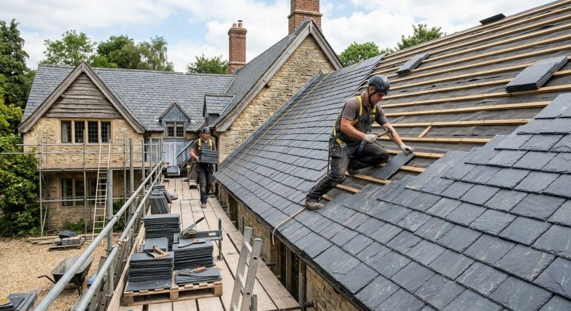 Slate Roof Installation in Dagsboro, DE