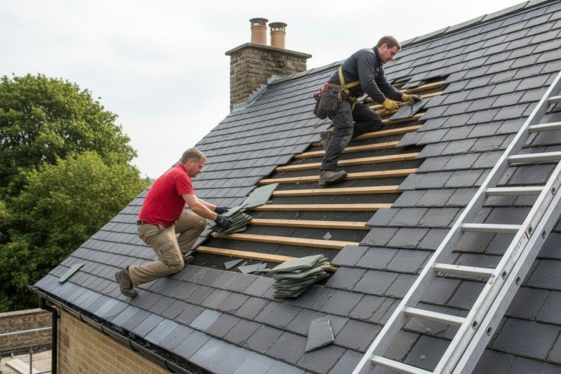 Slate Roof Repair in Ocean View, DE