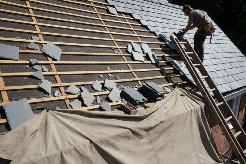 Slate Roof Replacement in Villas, NJ