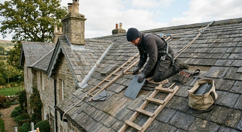 Slate Shingles Repair in Cape May, NJ