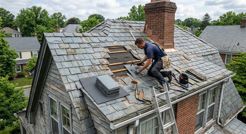 Slate Shingles Repair in Dewey Beach, DE