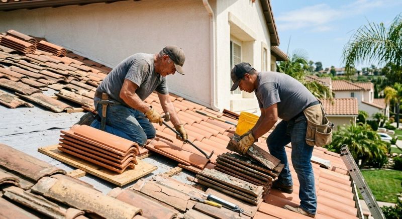 Spanish Tile Roof Repair in Lewes, DE