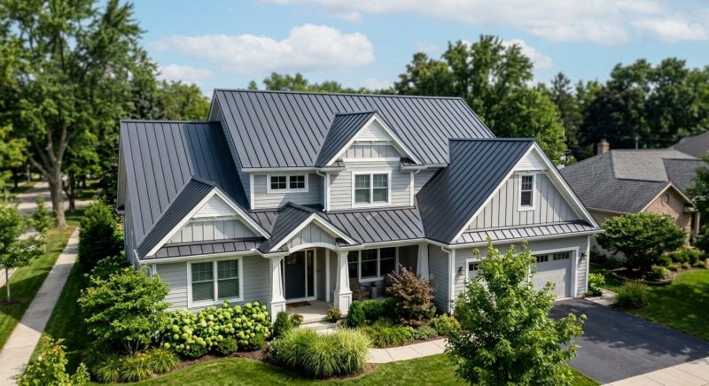 Steel Roof Replacement in Ocean City, MD