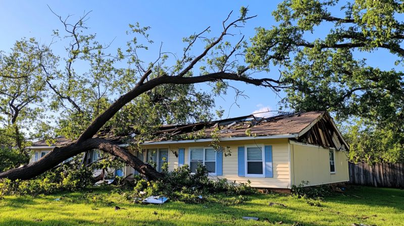 Storm Damage Roof Repair in Ocean View, DE