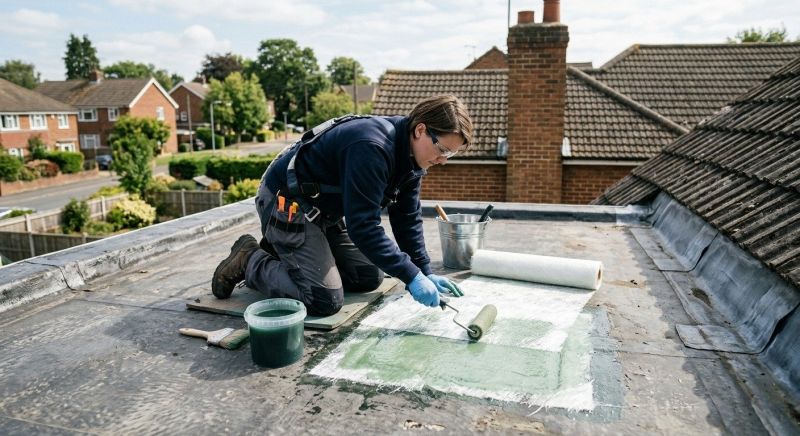 Synthetic Roof Repair in Lewes, DE