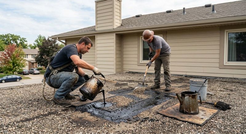 Tar And Gravel Roof Repair in Georgetown, DE