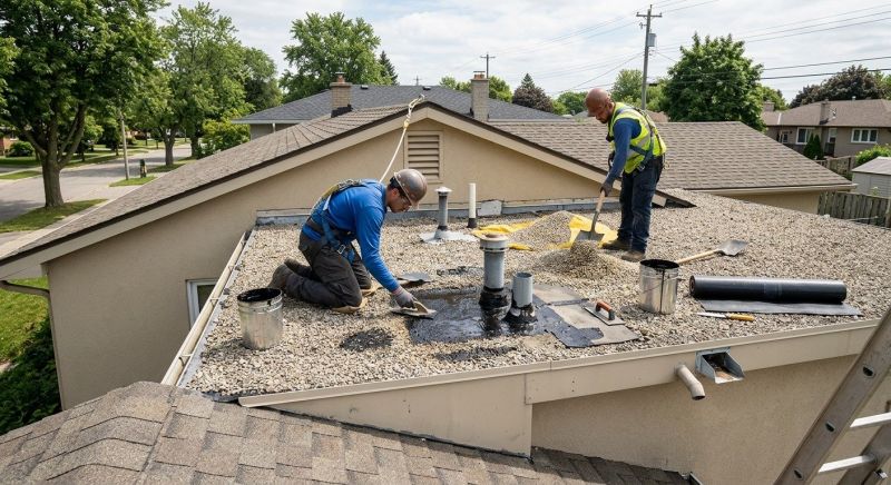 Tar And Gravel Roof Repair in Villas, NJ
