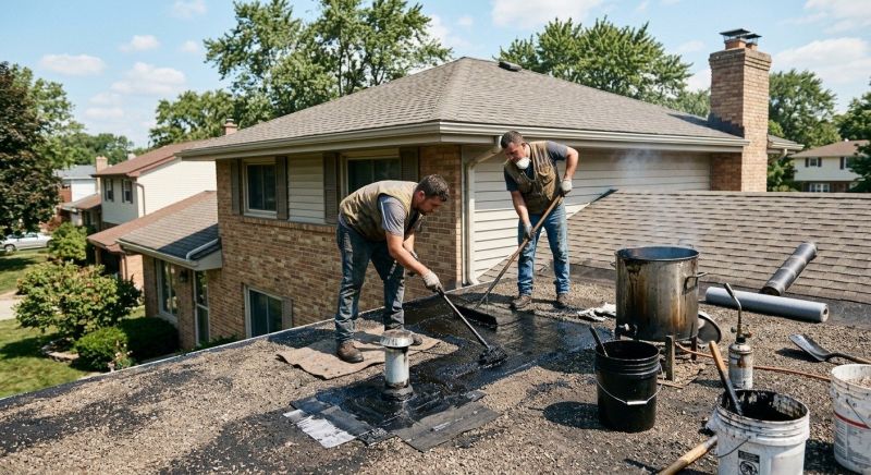 Tar Roof Repair in Frankford, DE