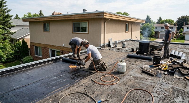Tar Roof Repair in Laurel, DE