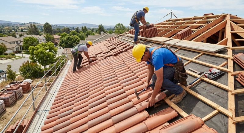 Tile Roof Installation in Milton, DE