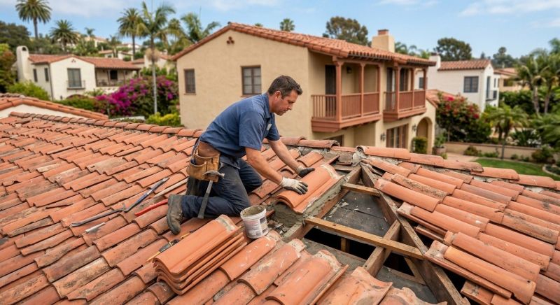 Tile Roof Repair in Millsboro, DE