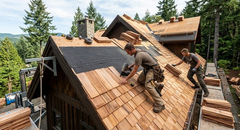 Wood Roofing Installation in Fenwick Island, DE