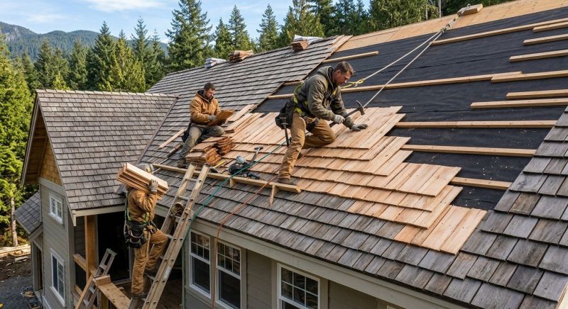 Wood Roofing Installation in Greenwood, DE
