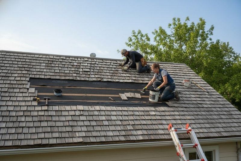 Wood Shake Roof Repair in Millville, DE