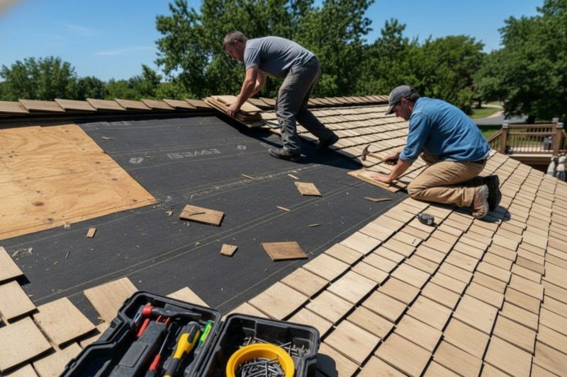 Wood Shake Roof Repair in Seaford, DE