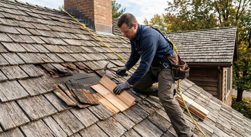 Wood Shake Roof Repair in Selbyville, DE