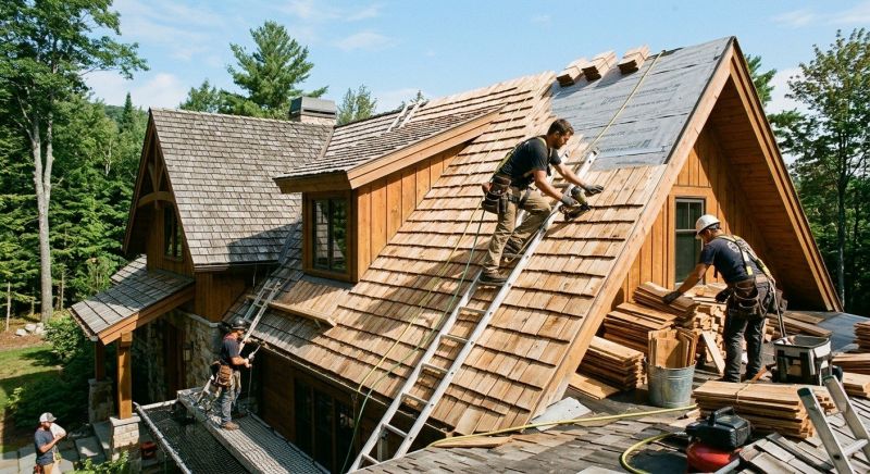 Wood Shake Roof Replacement in Ocean City, MD