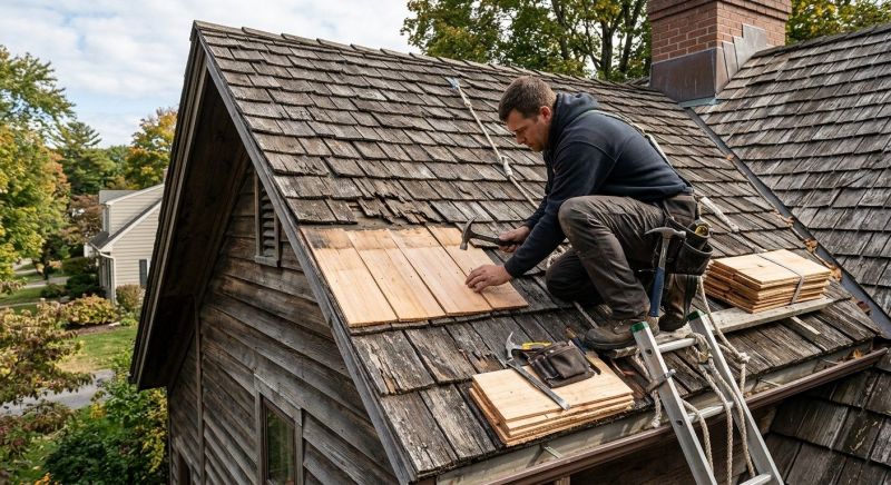 Wood Shingles Repair in Bethany Beach, DE