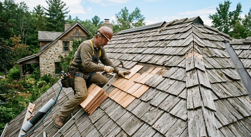 Wood Shingles Repair in Harbeson, DE