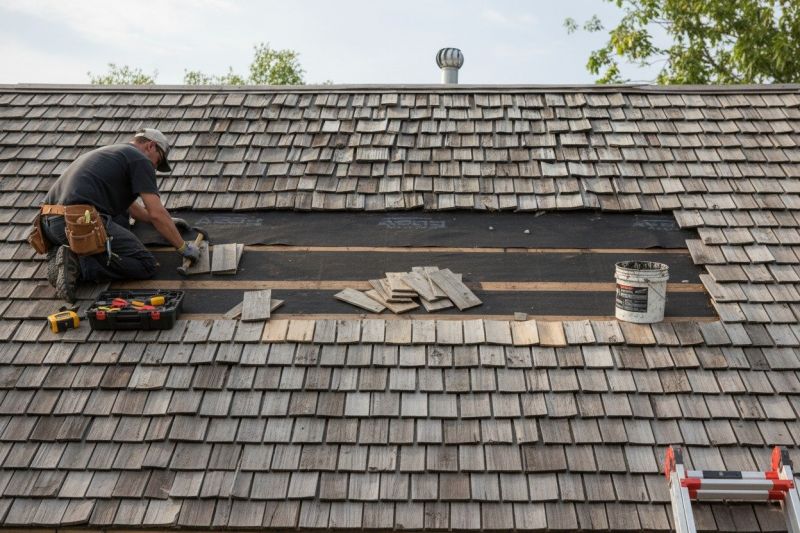 Wood Shingles Repair in Harbeson, DE